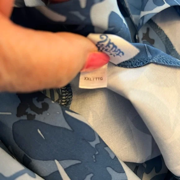 Ripskirt Hawaii Blue Floral Midi Dress - Picture 4 of 5